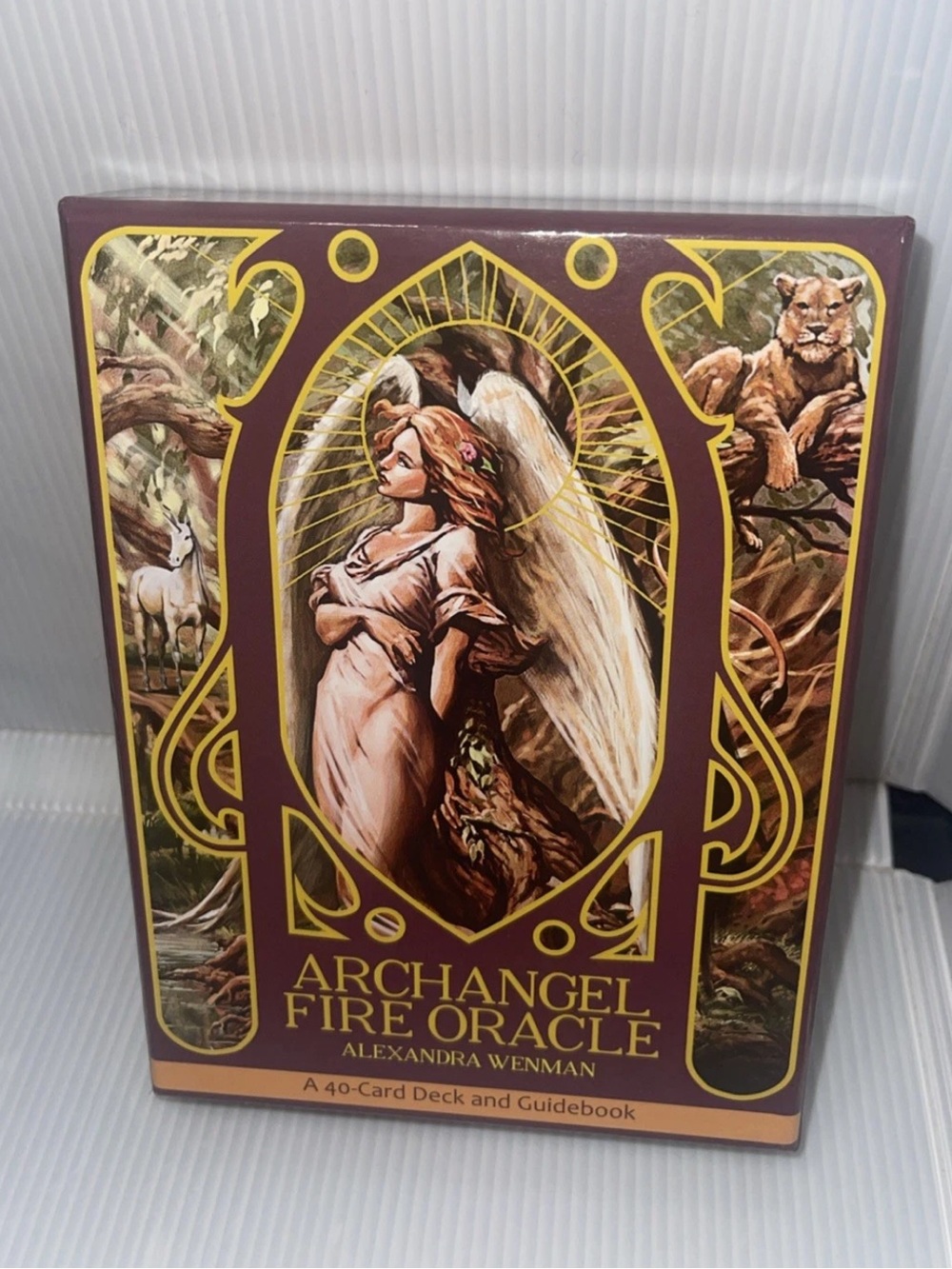 Archangel Fire Oracle CARD DECK + Guidebook- Alexandra Wenman
